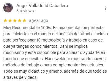 Testimonio de alumno de Objetivo Analista