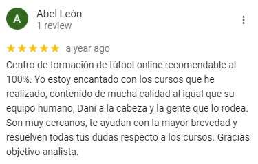 Experiencia de aprendizaje en Objetivo Analista